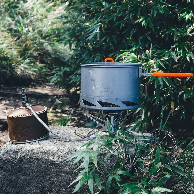 Load image into Gallery viewer, FireMaple Feast Heat-Exchanger Aluminium Cook Set By Fire Maple Gear
