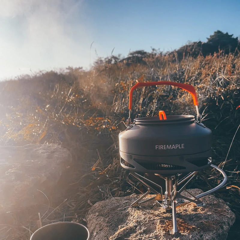 Load image into Gallery viewer, FireMaple Feast Heat-Exchanger Aluminium Cook Set By Fire Maple Gear
