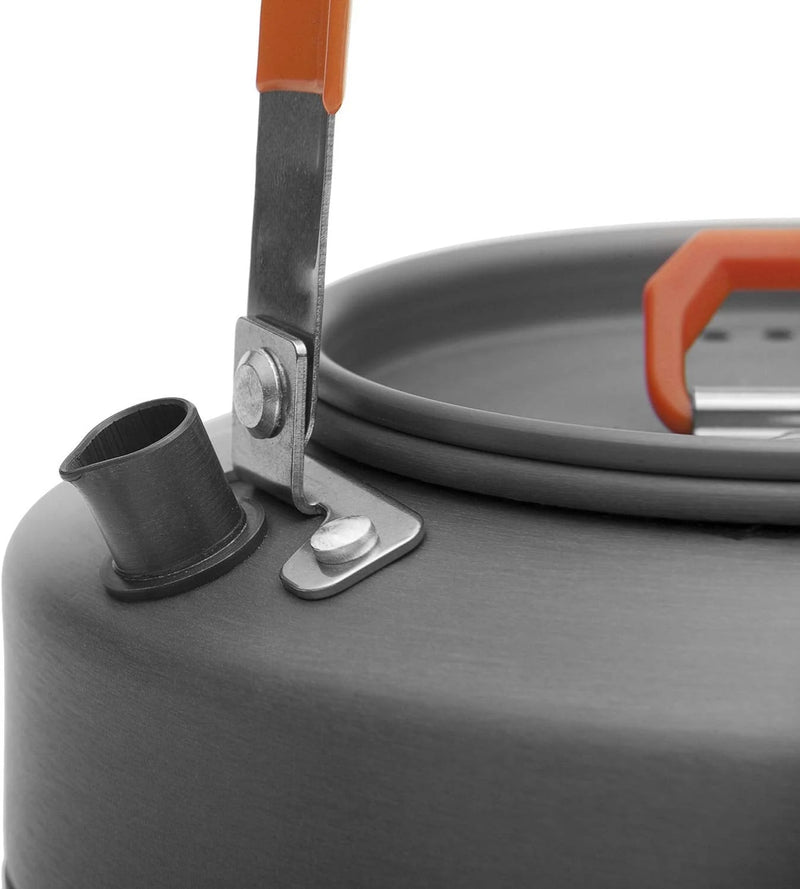 Load image into Gallery viewer, FireMaple Feast T3 Aluminium Kettle 0.8L (Black Handle) By Fire Maple Gear
