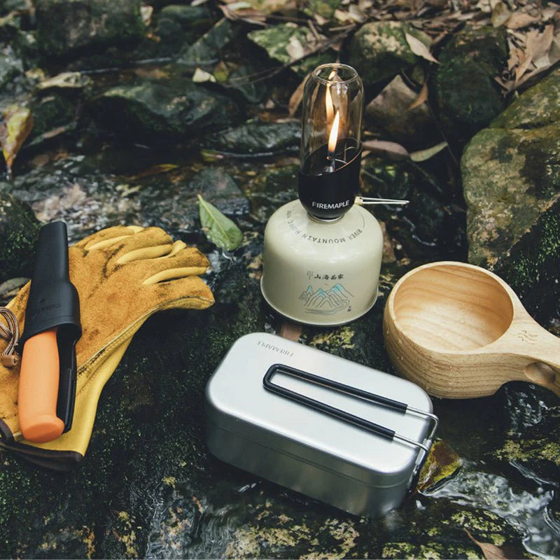 Load image into Gallery viewer, Firemaple Frost 0.8L Aluminium Luchbox / Billycan By Fire Maple Gear
