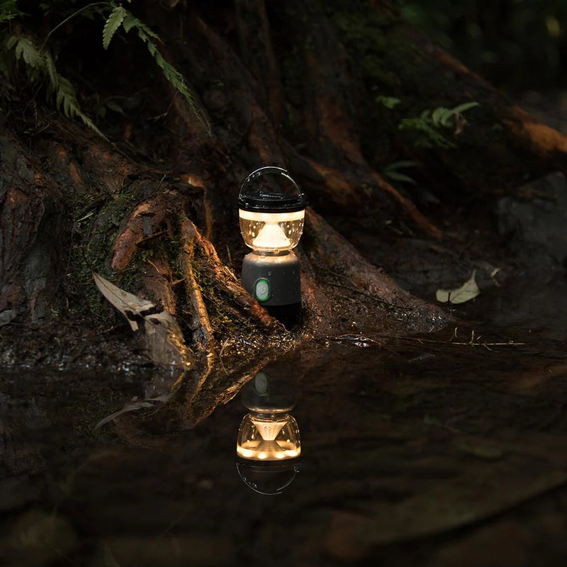 Load image into Gallery viewer, Fire Maple Sandglass LED Camping Lantern (Grey or Red) By Fire Maple Gear
