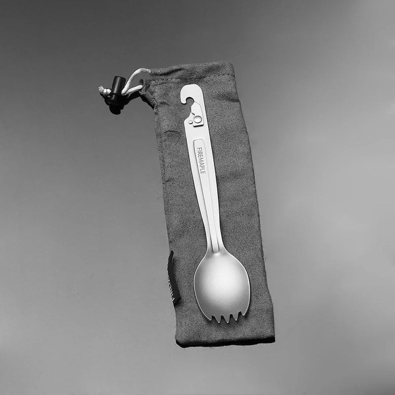 Load image into Gallery viewer, Firemaple Woodpecker Three-in-one Titanium Spork By Fire Maple Gear
