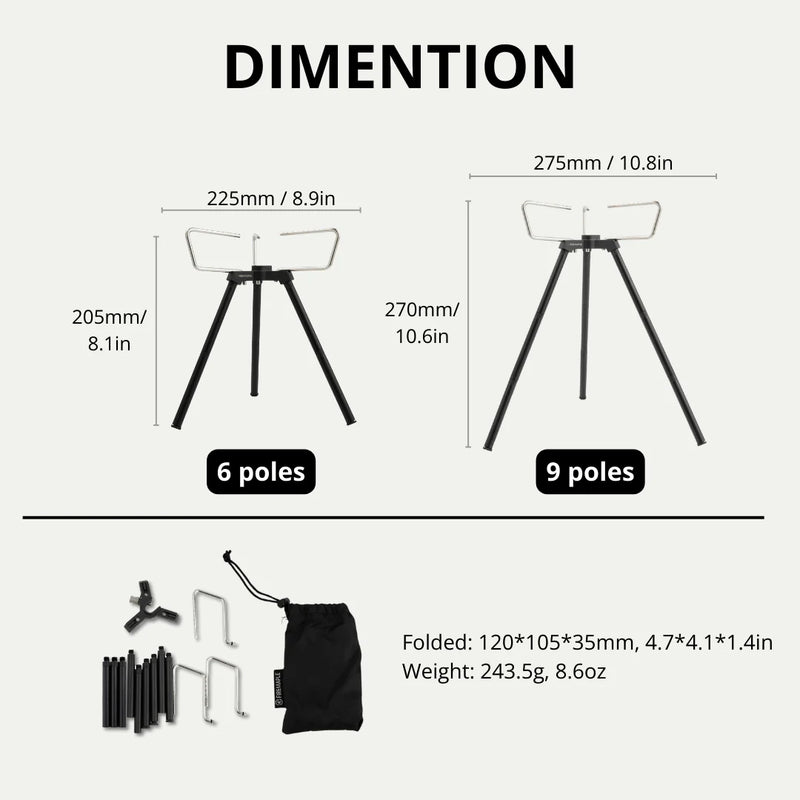 Load image into Gallery viewer, Firemaple Oar Stove Stand By Fire Maple Gear
