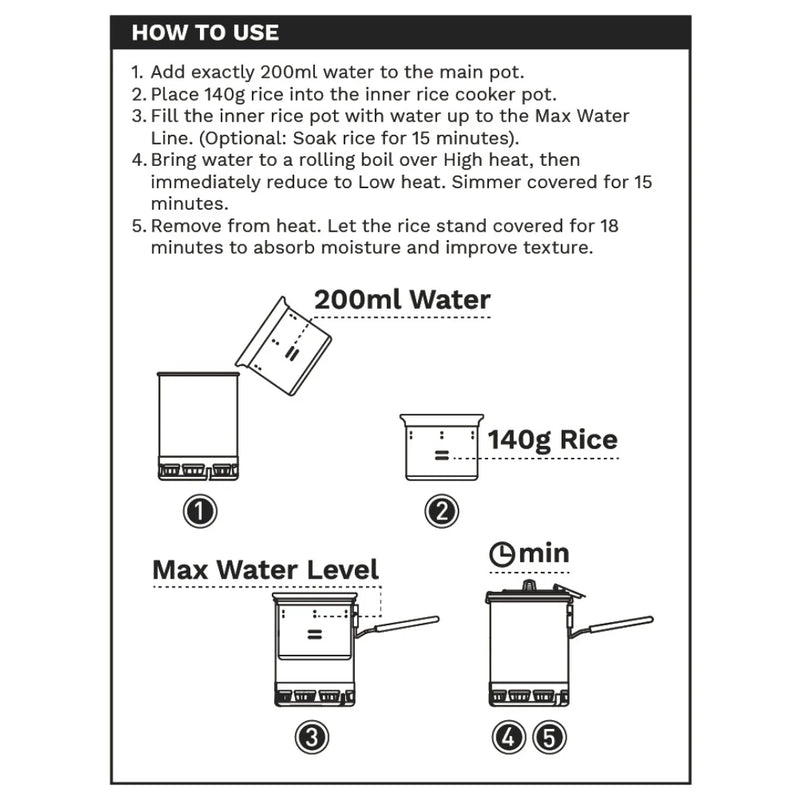 Load image into Gallery viewer, Firemaple Petrel G3 300ml Rice Cooker Insert By Fire Maple Gear
