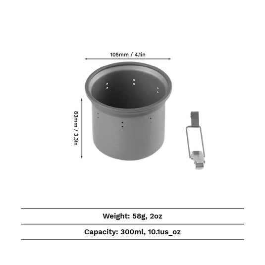 Firemaple Petrel G3 300ml Rice Cooker Insert By Fire Maple Gear
