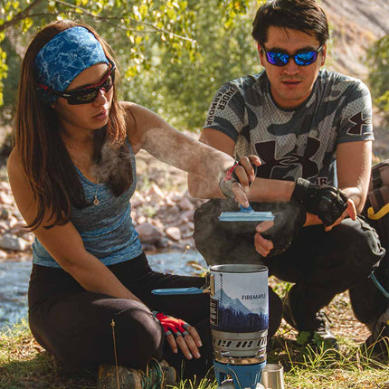 Firemaple Polaris Pressure Regulator Cooking System (Blue) By Fire Maple Gear