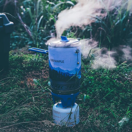 Firemaple Polaris Pressure Regulator Cooking System (Blue) By Fire Maple Gear