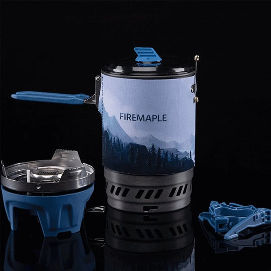 Firemaple Polaris Pressure Regulator Cooking System (Blue) By Fire Maple Gear