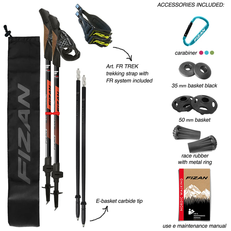 Load image into Gallery viewer, Fizan R-Evolution Pro Walking Pole By Fizan
