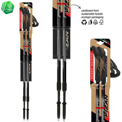 Fizan Speed Walking Poles (Various Colours) By Fizan