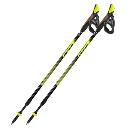 Fizan Speed Walking Poles (Various Colours) Yellow By Fizan