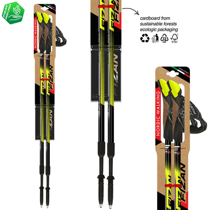 Fizan Speed Walking Poles (Various Colours) By Fizan