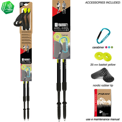 Fizan Speed Walking Poles (Various Colours) By Fizan