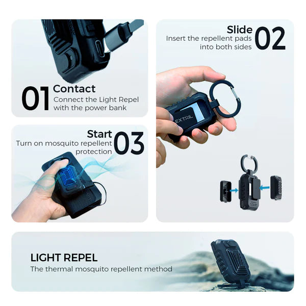 Load image into Gallery viewer, Flextail LIGHT REPEL - Portable Mosquito Repellent (Needs External Power Source) By Flextail Gear
