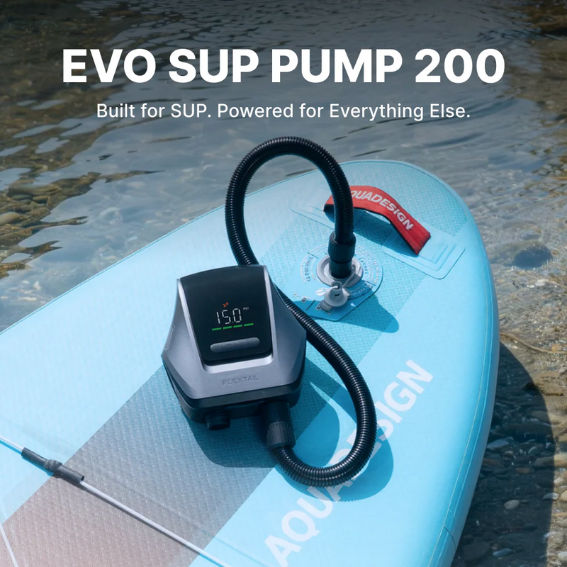 Load image into Gallery viewer, Flextail EVO SUP PUMP 200 With Battery - Fast SUP Inflation By Flextail Gear
