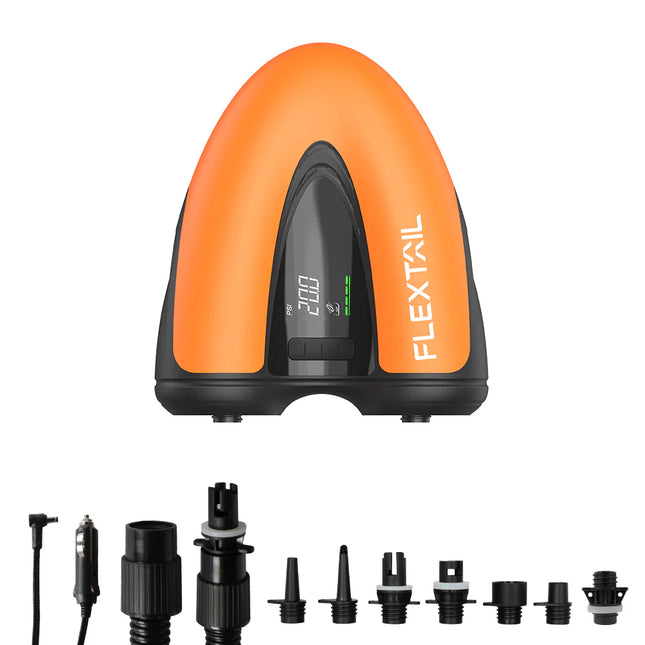 Flextail Evo Sup Pump-20PSI Cordless Rechargeable Air Pump for SUP & KITE (2025 version) By Flextail Gear