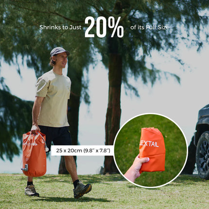 Flextail Gear Tiny Shower Bucket or Tiny Shower Bag By Flextail Gear