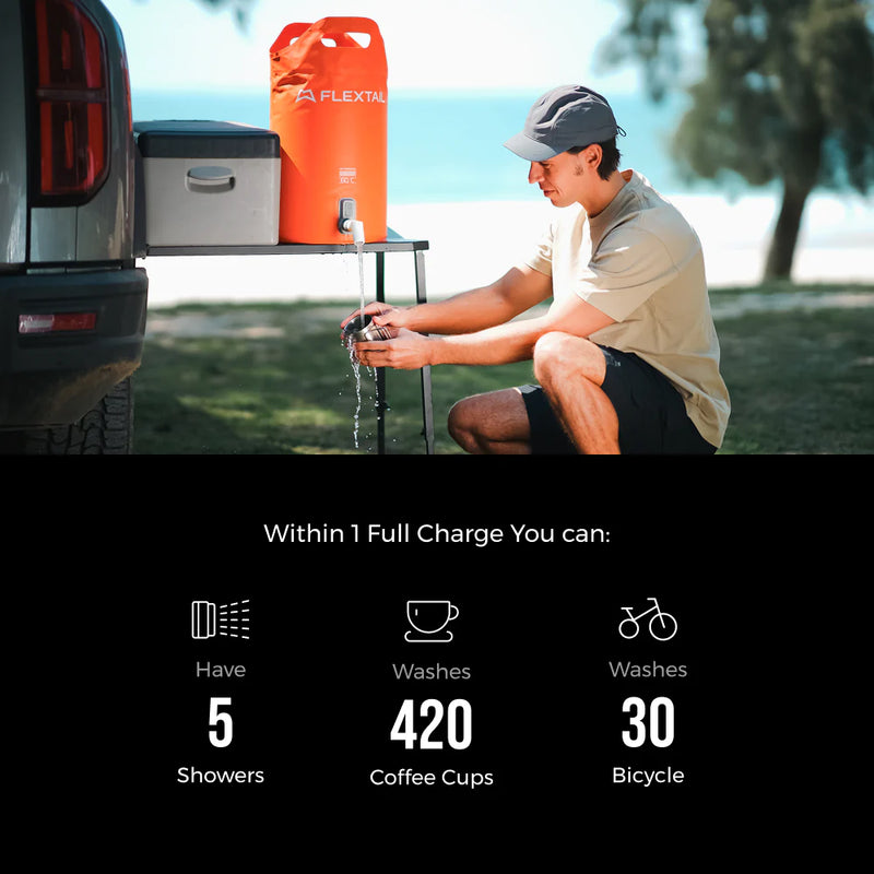 Load image into Gallery viewer, Flextail Gear Tiny Shower Bucket or Tiny Shower Bag By Flextail Gear
