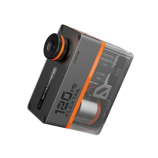 Flextail Gear Tiny Tire Pump 200 with Bike Tail Light - Up to 130PSI By Flextail Gear