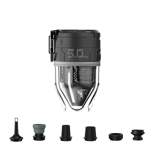 Flextail Max Pump 3 High Speed 2-in-1 Rechargeable Air Pump (Various Colours) Black By Flextail Gear