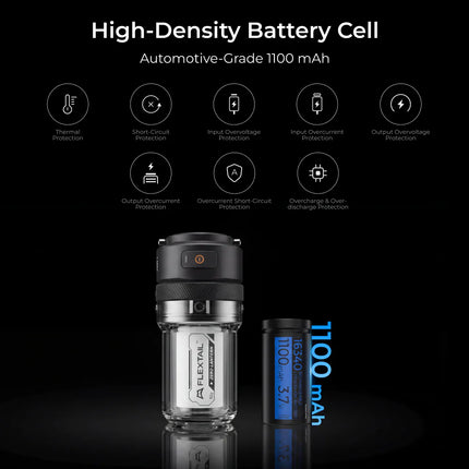 Flextail ZERO LANTERN - 56g UItralight 2-in-1 Camping Light / Flashlight