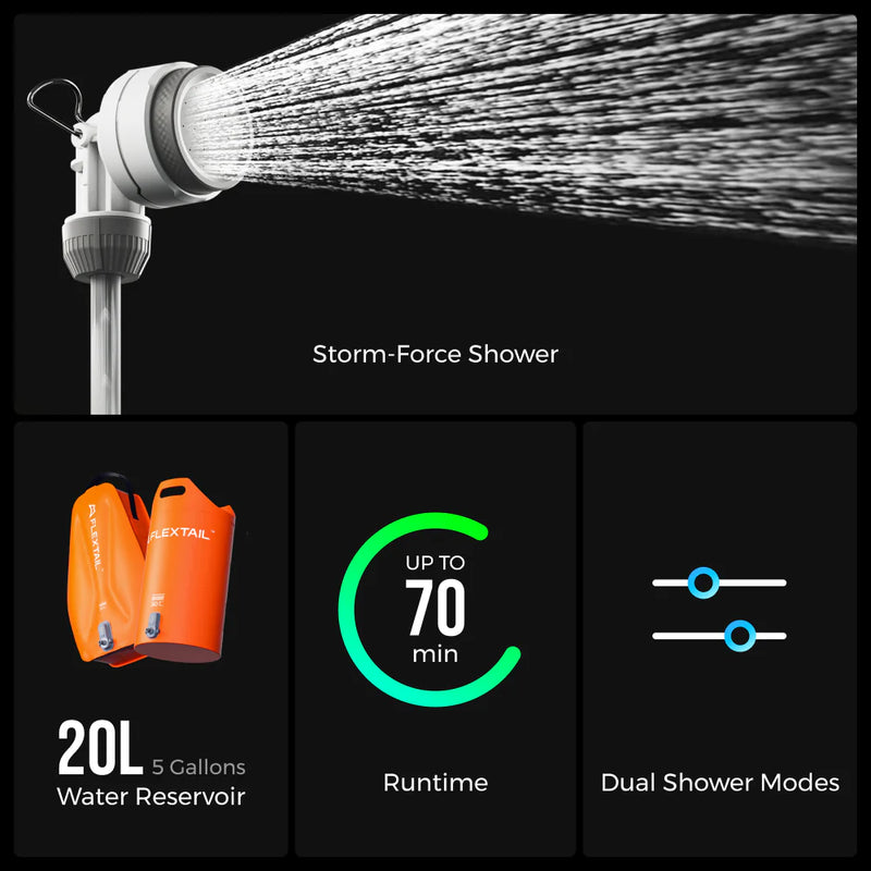 Load image into Gallery viewer, Flextail Gear Tiny Shower Bucket or Tiny Shower Bag By Flextail Gear
