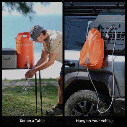 Flextail Gear Tiny Shower Bucket or Tiny Shower Bag By Flextail Gear