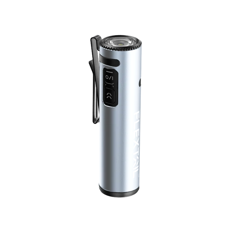 Load image into Gallery viewer, Flextail Zero Flashlight 1200-Ultra Light &amp; Bright EDC Outdoor Flashlight Grey By Flextail Gear
