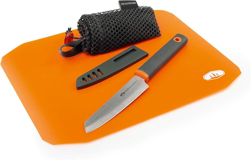 Load image into Gallery viewer, GSI Santoku Rollup Cutting board and Knife set By GSI outdoors
