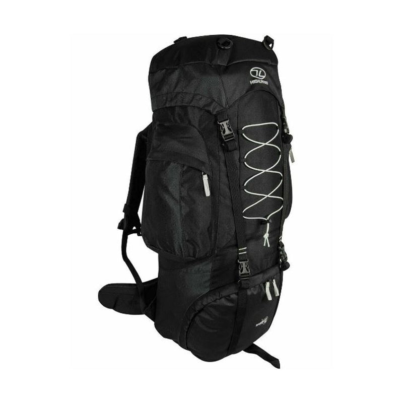 Load image into Gallery viewer, Highlander Rambler Rucksack 88L Black / Silver By Highlander Outdoor
