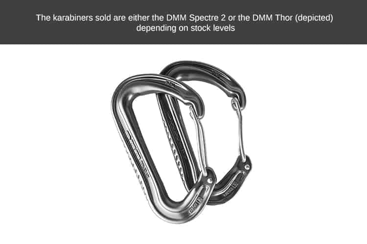 Load image into Gallery viewer, Hammock / Climbing Karabiners x 2 (DMM) By DD Hammocks
