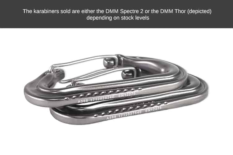 Load image into Gallery viewer, Hammock / Climbing Karabiners x 2 (DMM) By DD Hammocks
