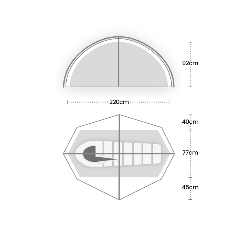 Load image into Gallery viewer, Wild Country Helm Compact 1 Tent By Terra Nova | Wild Country
