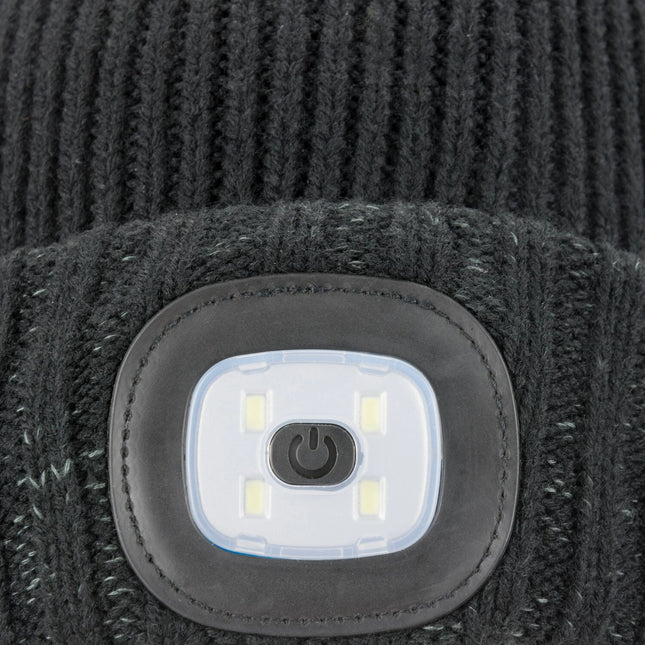 Sealskinz Heydon Waterproof Beanie wth LED Light By Seal Skinz