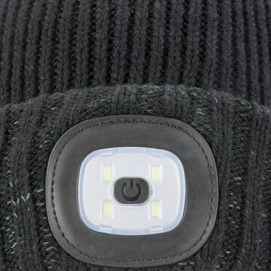 Sealskinz Heydon Waterproof Beanie wth LED Light By Seal Skinz