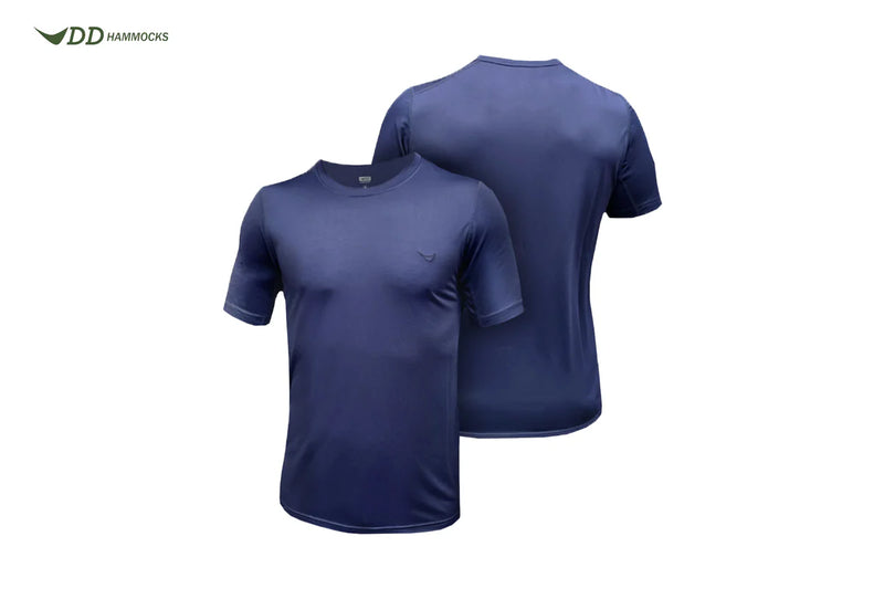 Load image into Gallery viewer, DD Hammocks Ascent Quick-Dry T-shirt - Atlantic Blue XXL By DD Hammocks
