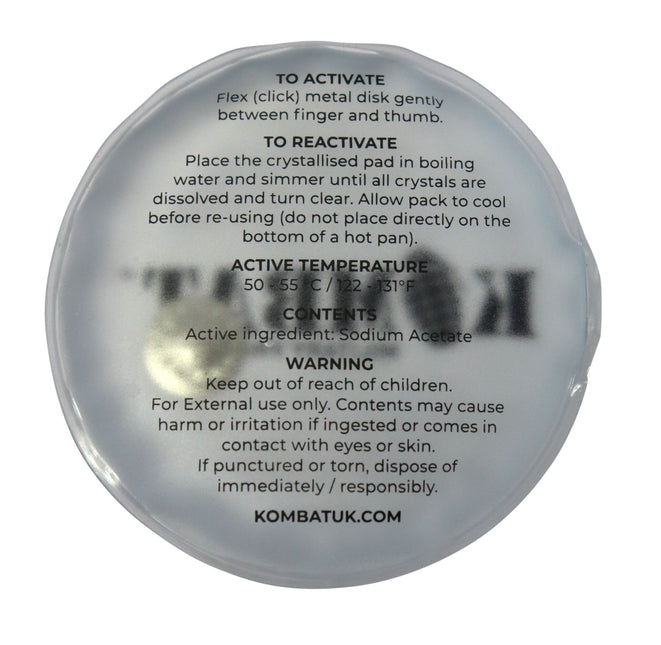 Kombat UK Reusable Hand Warmer Gel Pads – Pair By Kombat UK