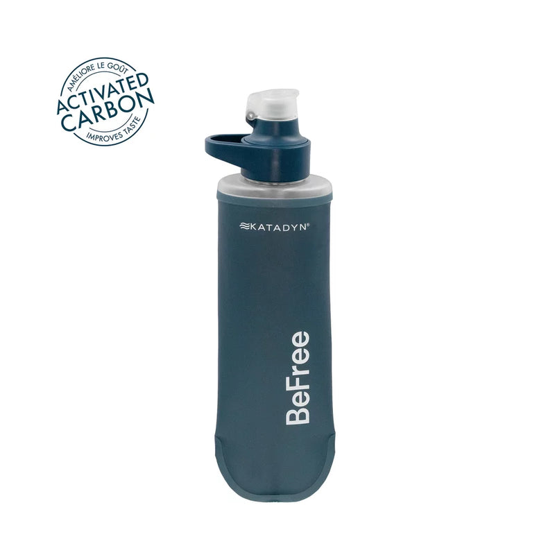 Load image into Gallery viewer, Katadyn BeFree Activated Carbon 0.5L Filter Bottle (Slate Blue) By KATADYN
