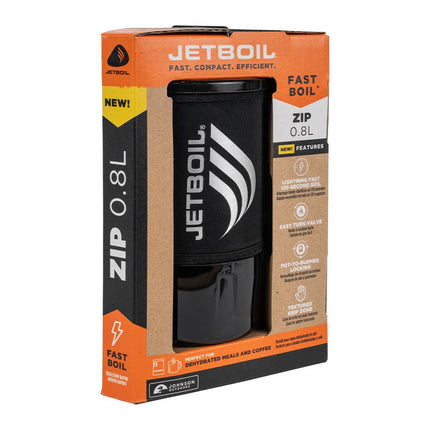 Jetboil Zip 0.8L Carbon Cooking System (2025 Version) By Wood To Water Outdoors
