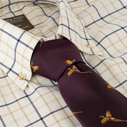 Jack Pyke Shooting Tie Pheasant (Various Colours) By Thatchreed
