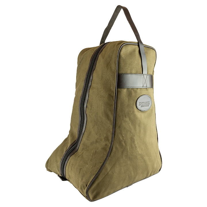 Load image into Gallery viewer, Jack Pyke Canvas Boot Bag - Green By Thatchreed
