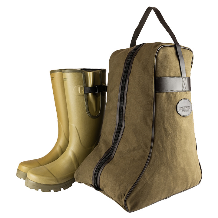 Load image into Gallery viewer, Jack Pyke Canvas Boot Bag - Green By Thatchreed
