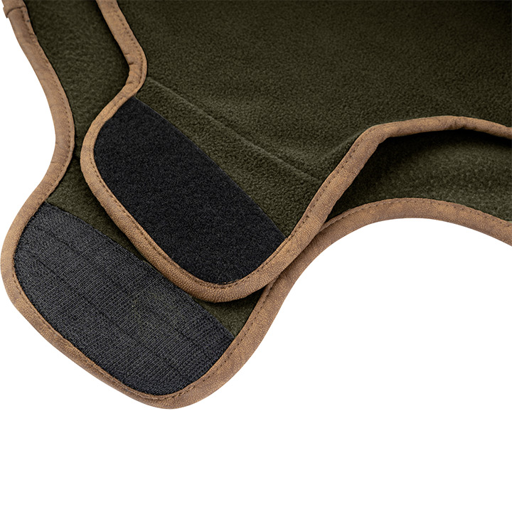 Load image into Gallery viewer, Jack Pyke Fleece Dog Coat - Dark Olive By Thatchreed
