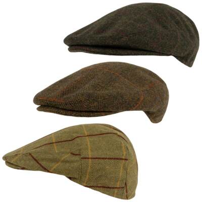 Jack Pyke Wool Blend Flat Cap By Thatchreed