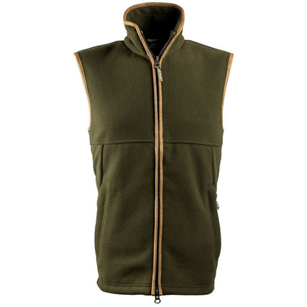 Jack Pyke Countryman Fleece Gilet (Various Colours) Dark Olive By Thatchreed