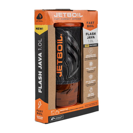 Jetboil Flash 1.0L Java Topo Fast Boil (2025 Version) By Jetboil
