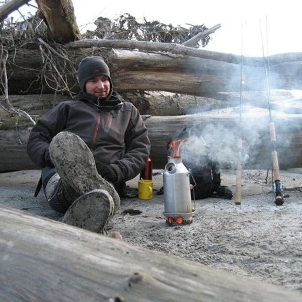 Load image into Gallery viewer, Kelly Kettle 'Trekker' 0.6 ltr (Stainless Steel) By Kelly Kettle
