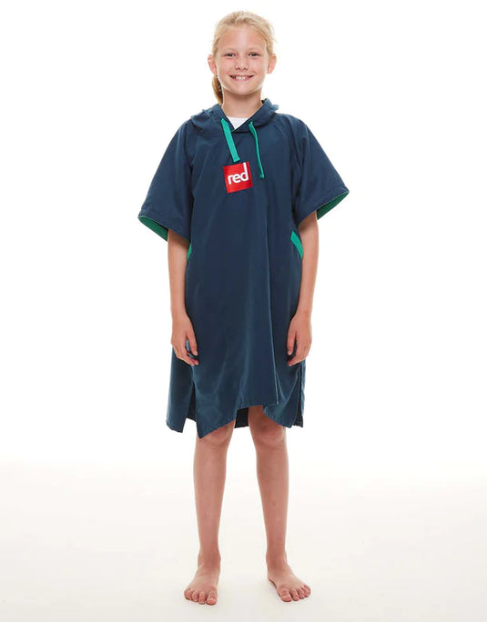 Red Luxury Towelling Changing Robe Navy (Various Sizes) XS By Red Paddle Co