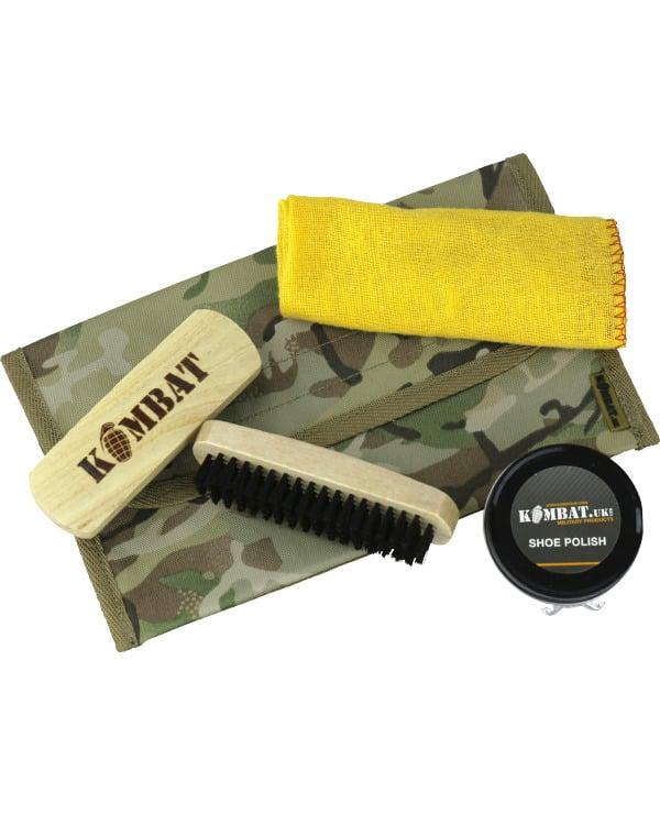 Load image into Gallery viewer, Kombat Military Boot Care Kit (Brown or Black Polish) By Kombat UK
