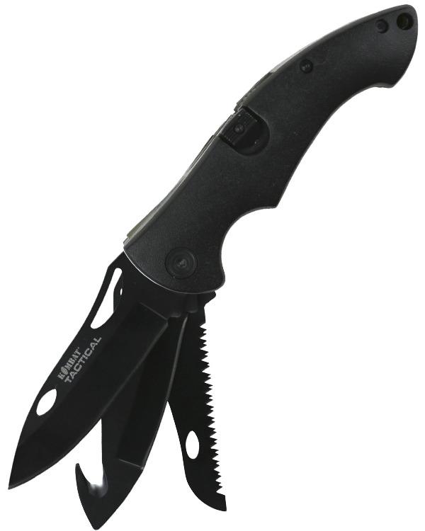 Load image into Gallery viewer, Kombat Bushcraft Knife (Various Colours) Black By Kombat UK
